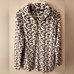 Filly Flair Cheeta Print Sherpa